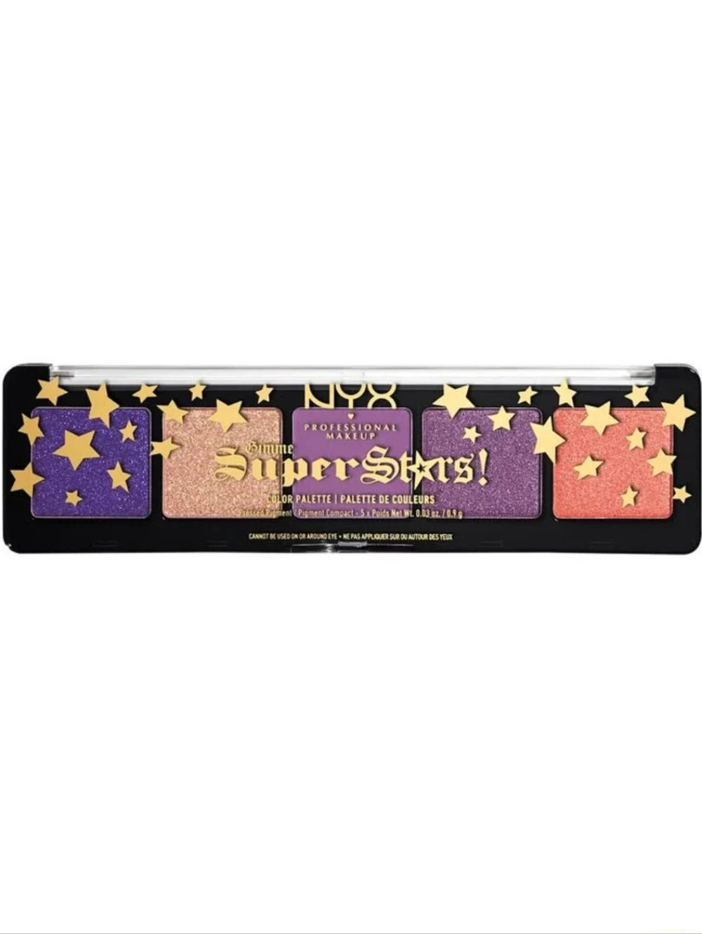 NYX Cosmetics 5-pan Gimme Super Stars Color Palette